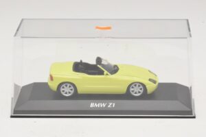BMW Z1 E30 Gelb Maxichamps 1:43 940020100 Metall — Bild 4 von 5