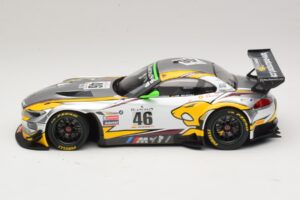 BMW Z4 GT3 #46 M. Palttala / L. Luhr 24 Hours of Spa Winner 2015 Minichamps 1:18 151152346 Metall — Bild 3 von 6