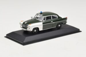 Borgward Isabella Polizei Frankfurt Minichamps 1:43 400096090 Metall — Bild 2 von 5