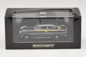 Borgward Isabella Taxi Schwarz Minichamps 1:43 400096095 Metall — Bild 5 von 5