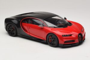 Bugatti Chiron Sport Italian Red & Carbon AUTOart 1:18 70996 Komposit — Bild 6 von 8