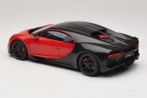 Bugatti Chiron Sport Italian Red & Carbon AUTOart 1:18 70996 Komposit — Bild 7 von 8