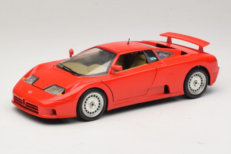 Bugatti EB110 Rot Bburago 1:18 3055-P1 Metall