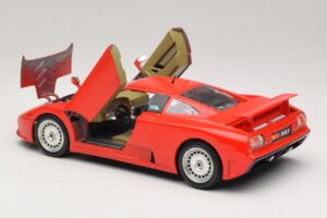 Bugatti EB110 Rot Bburago 1:18 3055-P1 Metall — Bild 5 von 8