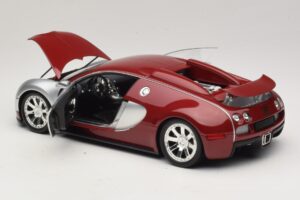 Bugatti Veyron Centenaire Edition Chrome Red Minichamps 1:18 100110851 Metall — Bild 5 von 8