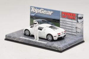 Bugatti Veyron Weiß Top Gear Edition Minichamps 1:43 519431100 Metall — Bild 3 von 5