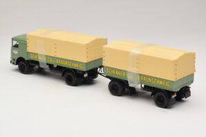 Bussing LU 11/16 Pritschenanhänger Schenker Minichamps 1:43 499073924 Metall — Bild 5 von 6