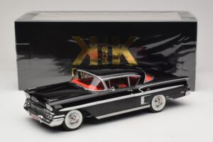 Chevrolet Bel Air Impala Coupe Schwarz KK-Scale 1:18 KKDC181592 Metall — Bild 6 von 6