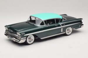 Chevrolet Bel Air Impala Coupe Dunkelgrün Metallic & Grün KK-Scale 1:18 KKDC181594 Metall