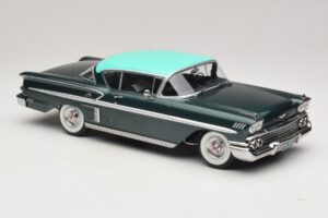Chevrolet Bel Air Impala Coupe Dunkelgrün Metallic & Grün KK-Scale 1:18 KKDC181594 Metall — Bild 4 von 6