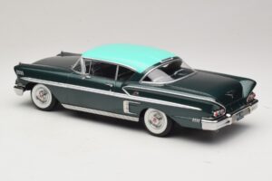 Chevrolet Bel Air Impala Coupe Dunkelgrün Metallic & Grün KK-Scale 1:18 KKDC181594 Metall — Bild 5 von 6
