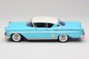 Chevrolet Bel Air Impala Coupe Türkis & Creme KK-Scale 1:18 KKDC181593 Metall — Bild 3 von 6