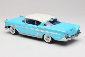 Chevrolet Bel Air Impala Coupe Türkis & Creme KK-Scale 1:18 KKDC181593 Metall — Bild 5 von 6
