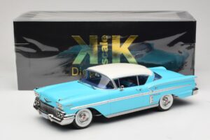 Chevrolet Bel Air Impala Coupe Türkis & Creme KK-Scale 1:18 KKDC181593 Metall — Bild 6 von 6