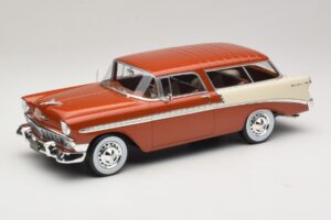 Chevrolet Bel Air Nomad Braun Metallic & Creme KK-Scale 1:18 KKDC181294 Metall