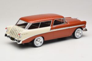 Chevrolet Bel Air Nomad Braun Metallic & Creme KK-Scale 1:18 KKDC181294 Metall — Bild 2 von 6