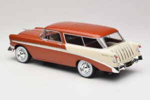 Chevrolet Bel Air Nomad Braun Metallic & Creme KK-Scale 1:18 KKDC181294 Metall — Bild 5 von 6