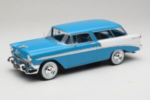 Chevrolet Bel Air Nomad Türkis & Weiß KK-Scale 1:18 KKDC181292 Metall