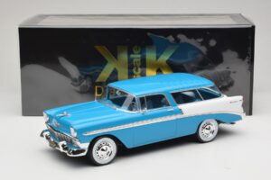 Chevrolet Bel Air Nomad Türkis & Weiß KK-Scale 1:18 KKDC181292 Metall — Bild 6 von 6