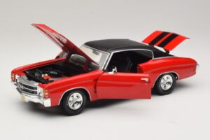 Chevrolet Chevelle SS454 Rot Maisto 1:18 31890-P1 Metall — Bild 2 von 8