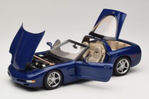 Chevrolet Corvette C5 Commemorative Edition Blau AUTOart 1:18 71157 Metall — Bild 2 von 9
