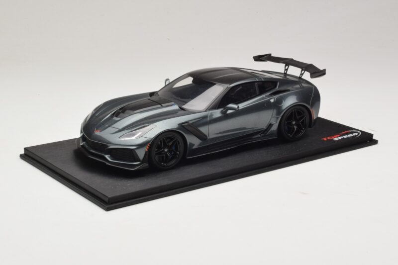 Chevrolet Corvette C7 ZR-1 Shadow Grey Metallic TopSpeed 1:18 TS0148 Resin