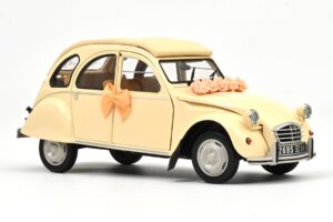 Citroen 2CV Wedding Gift Beige Norev 1:18 181475 Metall — Bild 2 von 3
