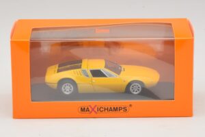 De Tomaso Mangusta Gelb Maxichamps 1:43 940127120 Metall — Bild 5 von 5