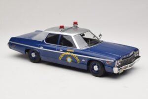 Dodge Monaco Nevada Highway Patrol Blau & Silber KK-Scale 1:18 KKDC181155 Metall — Bild 4 von 6
