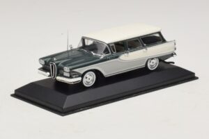 Edsel Bermuda Kombi Dunkelgrün Weiß Minichamps 1:43 400082013 Metall — Bild 2 von 5