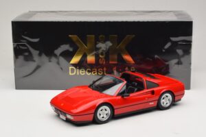 Ferrari 328 GTS Rot Mit Schwarzem Innenraum KK-Scale 1:18 KKDC180551 Metall — Bild 7 von 7