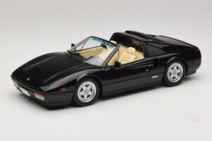 Ferrari 328 GTS US Version Schwarz Miami Vice Sonny KK-Scale 1:18 KKDC181702 Metall