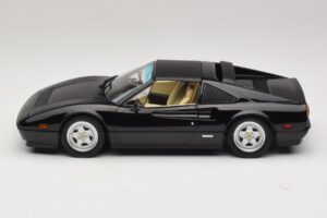 Ferrari 328 GTS US Version Schwarz Miami Vice Sonny KK-Scale 1:18 KKDC181702 Metall — Bild 4 von 7
