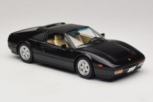 Ferrari 328 GTS US Version Schwarz Miami Vice Sonny KK-Scale 1:18 KKDC181702 Metall — Bild 5 von 7