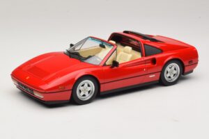Ferrari 328 GTS US-Version Rot Beverly Hills Cop II Mit Beigem Innenraum KK-Scale 1:18 KKDC181701 Metall