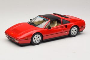 Ferrari 328 GTS US-Version Rot Beverly Hills Cop II Mit Beigem Innenraum KK-Scale 1:18 KKDC181701 Metall — Bild 2 von 7
