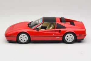 Ferrari 328 GTS US-Version Rot Beverly Hills Cop II Mit Beigem Innenraum KK-Scale 1:18 KKDC181701 Metall — Bild 4 von 7