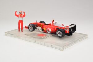 Ferrari F2004 #1 M. Schumacher F1 World Champion 2004 Mit Rennanzug Hot Wheels 1:18 B66221 Metall — Bild 5 von 6