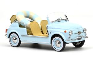 Fiat 500 Jolly Blau Norev 1:18 187793 Metall