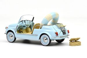 Fiat 500 Jolly Blau Norev 1:18 187793 Metall — Bild 2 von 5