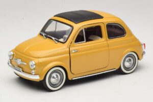 Fiat 500 Gelb Solido 1:18 8042 Metall