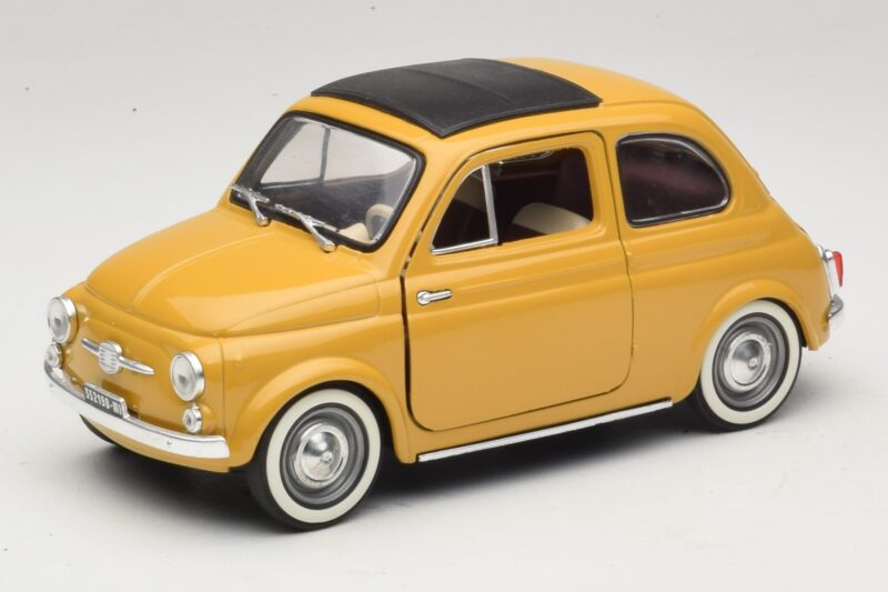 Fiat 500 Gelb Solido 1:18 8042 Metall