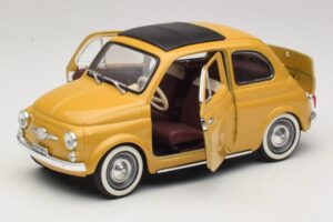 Fiat 500 Gelb Solido 1:18 8042 Metall — Bild 2 von 8