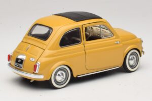 Fiat 500 Gelb Solido 1:18 8042 Metall — Bild 3 von 8