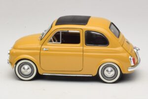 Fiat 500 Gelb Solido 1:18 8042 Metall — Bild 4 von 8