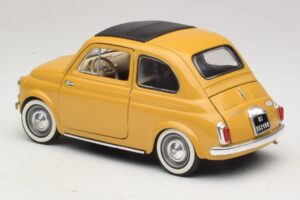 Fiat 500 Gelb Solido 1:18 8042 Metall — Bild 7 von 8