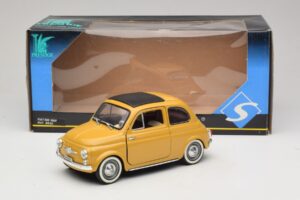 Fiat 500 Gelb Solido 1:18 8042 Metall — Bild 8 von 8