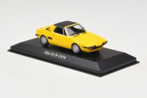 Fiat X1/9 Gelb Maxichamps 1:43 940121660 Metall — Bild 3 von 5