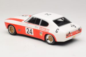 Ford Capri RS 2600 #24 D. Glemser / J. Mass 9 Hours of Kyalami Class Winner 1971 Minichamps 1:18 155718509 Metall — Bild 5 von 6