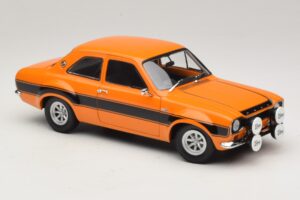 Ford Escort Mk1 RS1600 AVO Orange Mit Schwarzen Streifen Minichamps 1:18 100688104 Metall — Bild 6 von 8
